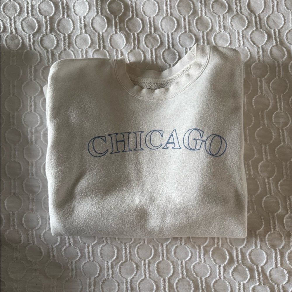 Alice & Wonder Chicago Cream Sweatshirt